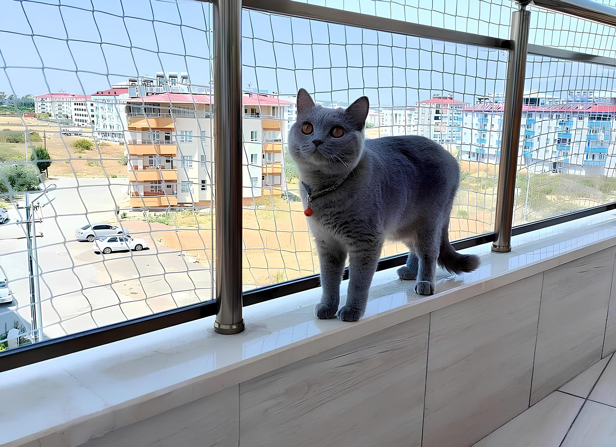 Adana Kedi Filesi Balkon | Balkon Güvenlik Filesi Fiyatları